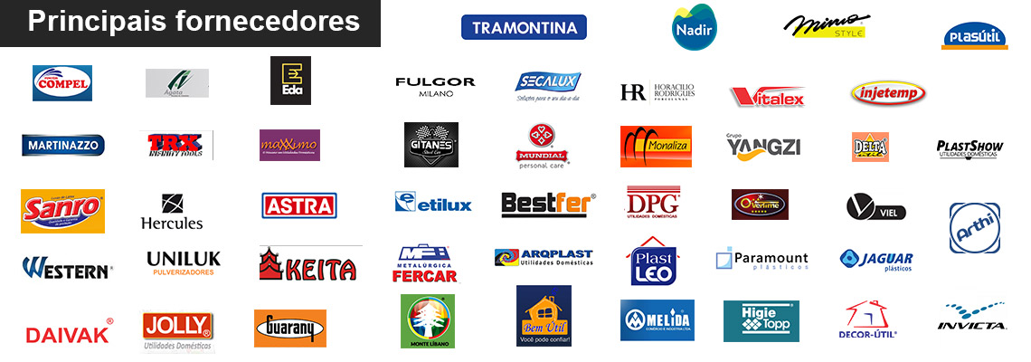 Principais fornecedores