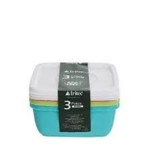 KIT C/03 ORGANIZA FACIL 1700ML COLOR SORTIDO 3959 TRITEC