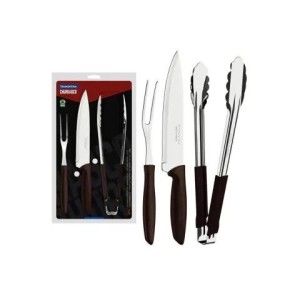 KIT CHURRASCO 3 PCS PLENUS 23498/449 TRAMONTINA