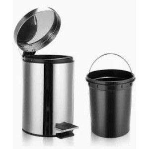 LIXEIRA INOX 20 LTS 2104I MAK-INOX