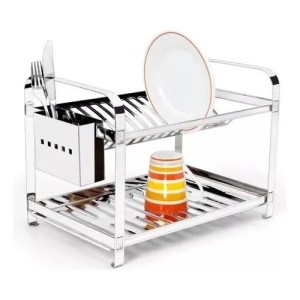 ESCORREDOR LOUCA 16 PRATOS 2216M INOX MONTADO MAK INOX