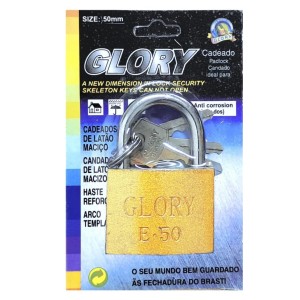 CADEADO 50 MM DOURADO (CTLA) FREN