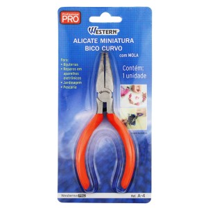 ALICATE MINI A-4 BICO CURVO WESTERN