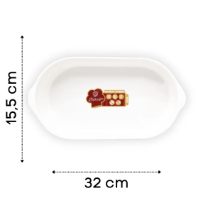 TIGELA MELAMINA G 4746 32X15 BELLAGIO