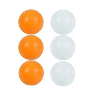 BOLINHA PING PONG 4CM 6 PCS MA-1011 MARES