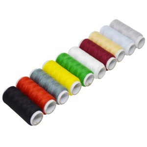 LINHA COSTURA COLORIDO 10 PCS 50MTS MA-9023 MARES