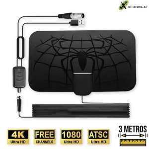 ANTENA DIGITAL INTERNA AMPLIFICADOR ANT-8 FLEXGOLD