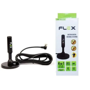 ANTENA P/ TV DIGITAL ANT-3 ( 3 MTS ) FLEXGOLD