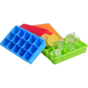 FORMA GELO SILICONE 15 CAV 19,5CMX 11,5CM X 3CM CLASSINOX