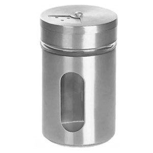 SALEIRO/PIMENTEIRO VIDRO 8X5CM 8775 2W