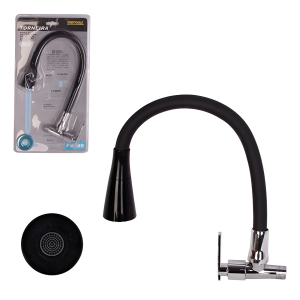 TORNEIRA SILICONE C/DUCHA P/COZINHA PAREDE SR0793 STARTOOLS