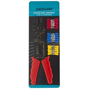 ALICATE TERMINAL C/30 TERMINAIS 5NA EXCELENTE