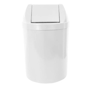 LIXEIRA BASCULANTE BRANCA 12L VIENNA DMT