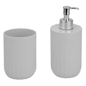 PORTA SABONETE LIQUIDO E COPO BN242402 UNHOME