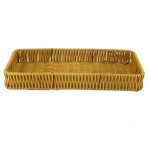 BANDEJA TRAMADA ALINE 23X8CM RETANG 6984 ONYX