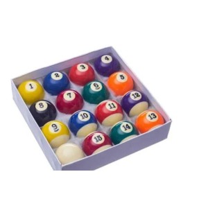 BOLAS NUMER SINUCA/BILHAR 16PC 1852 WESTERN