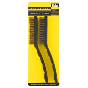 ESCOVA ACO 02 PC 7AA EXCELENTE