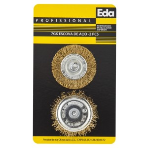 ESCOVA CIRCULAR 02 PC 7GK EXCELENTE