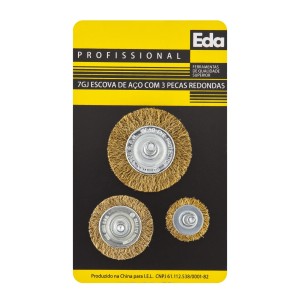 ESCOVA CIRCULAR 03 PC 7GJ EXCELENTE
