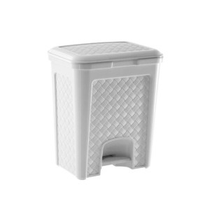 LIXEIRA C/ PEDAL RATTAN 13LTS 757 PARAMOUNT