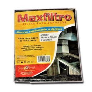 FILTRO EXAUSTOR C/1 REF.123 MAXXIMO