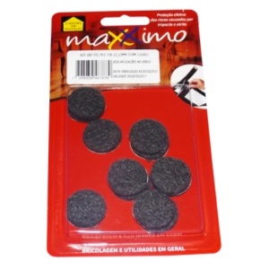 PROTETOR PE CADEIRA 25,4 MM RED. 088 C/12 PCS MAXXIMO