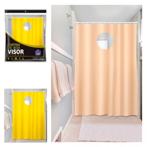 CORTINA BOX VINIL VISOR REDONDO 608 PLAST LEO