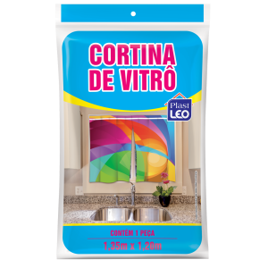 CORTINA VITRO PLASTICO PLAST LEO