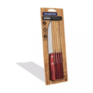 FACA CHURRASCO C/06 POLYWOOD 21100/675 TRAM