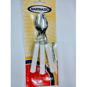 COLHER SOBREMESA C/3 BRANCA 60330 MARTINAZZO