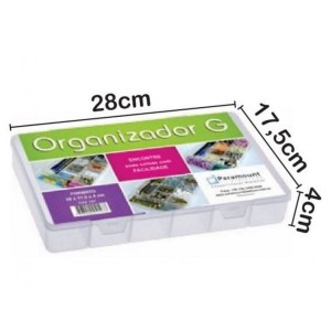 BOX ORGANIZADOR.G  REF147 28X17,5X4CM PARAMOUNT