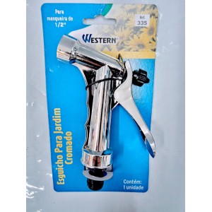 ESGUICHO JARDIM 335 CROMADO  WESTERN