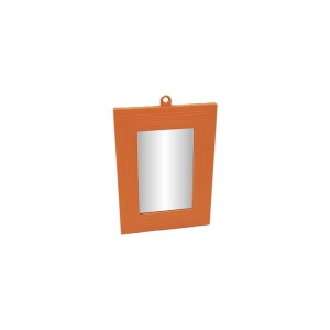 ESPELHO LARANJA 12 MOLDURA PLASTICA