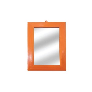 ESPELHO LARANJA 14 MOLDURA PLASTICA