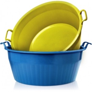 BACIA 80 LTS GIGANTE ARQ PLAST