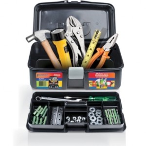 CAIXA FERRAMENTA COM BANDEJA REMOVIVEL