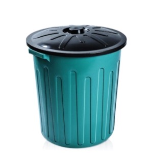 LIXEIRA 030 LTS TAMPA PLASTICA CF-30 ARQ PLAST