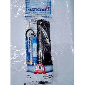 FILTRO DE LINHA C/ FUSIVEL 4 TOMADAS NATICON