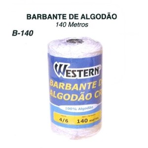 BARBANTE ALGODAO CRU 140M B-140 WESTERN