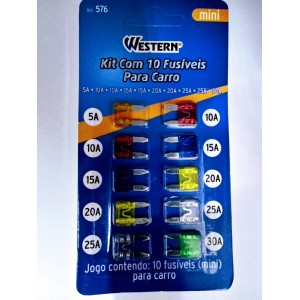 FUSIVEIS MINI 10 PCS 576 WESTERN