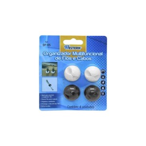 ORGANIZADOR CABO/FIO SILICONE OF-05 WESTERN
