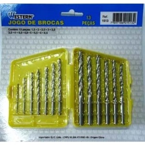 BROCA ACO RAPIDO 13 PCS 1513  WESTERN