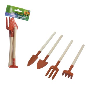 KIT JARDINAGEM CABO MAD 4 PCS JD-30 WESTERN