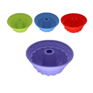 FORMA SILICONE P/ BOLO E PUDIM 10,5 CM