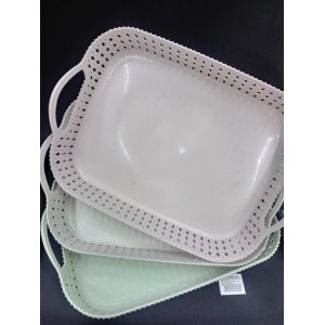 CESTA PLASTICA SAM708 39X26X9,5CM