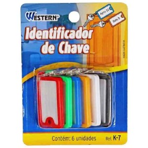 CHAVEIRO IDENTIFICADOR DE CHAVES K-7 WESTERN