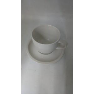 XICARA CHA PORCELANA BCA C/PIRES 202 (JGC/6) RR