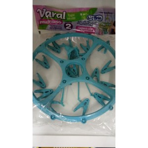 VARAL C/16 PRENDEDORES RED 0440 TAM. 2