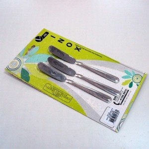 ESPATULA PATE INOX 3 PCS 2707 VIEL