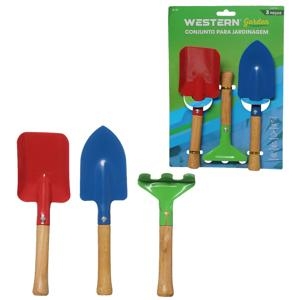 KIT PARA JARDINAGEM JG 3 PCS JD-33 WESTERN